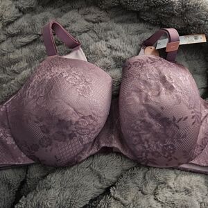 Cacique Lightly Lined Balconette Bra NEW 46C